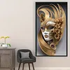 Mask-11CT Stamped Cross Stitch 40*70cm (Big Size)