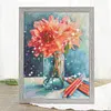 Flower - 9CT Full Beaded Cross Stitch Kit(40x52cm)