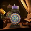  Mandala Pattern-5D DIY Craft Candle Holder-5D DIY Craft Ornament