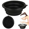 Face Ice Bath - Foldable Washbasin With Built-In Ice Tray Bowl For Face Ice Bath