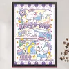 >SALE<Full Embroidery Cotton Thread 11CT Print Cute Sheep Cross Stitch 50x70cm