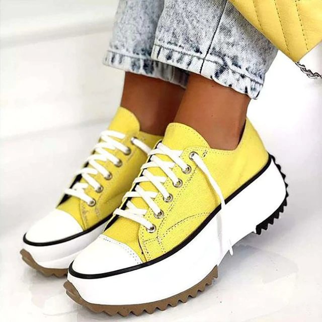 Yyvonne 2022 Women Platform Canvas Sneakers Lace-Up High Top Female Casual Shoes Fashion Zebra Pattern Lace Up Lady Sports Boots