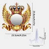 Angel Wing Acrylic Diamond Painting Mirror Kit for Bedroom Dressing Table