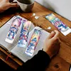 (US Local)Snowman A5 Size Diamond Painting Notebook Set with 4Pcs Bookmark Holiday Gift