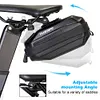 0.8L Bicycle Saddle Bag Reflective MTB Road Bike Seat Bag for Outdoor Cycling