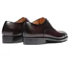 Handmade Formal Mens Captoe Leather Oxford Dress Shoes