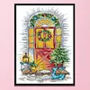 (Counted/Stamped) 14CT Spring Gate-Cross Stitch 27*36cm/10.63*14.17in(Brand)