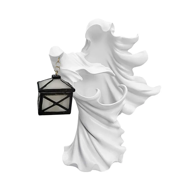 【Ornament】Home Decor Resin Ornaments-Hellbringer Halloween Decorative Lights With Lanterns gbfke