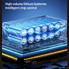 Solar USB Charging Work Light Power Display IPX4 Waterproof Light (Lampshade)