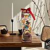 Wooden 5D DIY Diamond Art Label Liquor Bottle Cover for Wedding Birthday Holiday