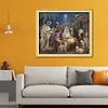(Big Size)Nativity of Jesus - 14CT Stamped Cross Stitch - 95*80cm