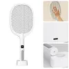 Bug Zapper Racket 2 in 1 Electric Fly Swatter Mosquito Killer for Indoor Outdoor