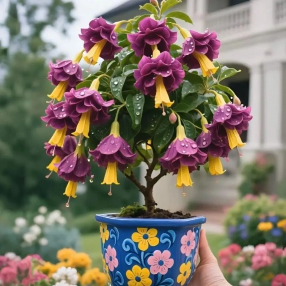 Ruby-🔔Double Fuchsia Bulbs