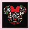 Christmas - 11CT Stamped Cross Stitch - 50*50cm - Xmas