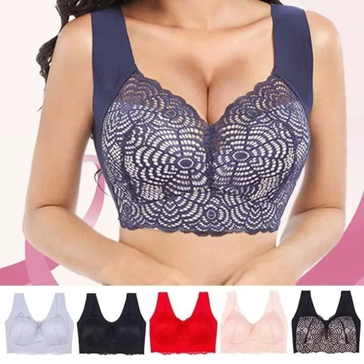 🎁  SALE-🎁 Ultimate Lift Stretch Full-Figure Seamless Lace Bra