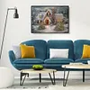 Diamond Painting -DIY Full Square Drill Snow House（50x70cm）