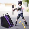 Roller Skate Bag Ice Skate Shoes Bag Adjustable Strap Oxford Cloth for Men Women