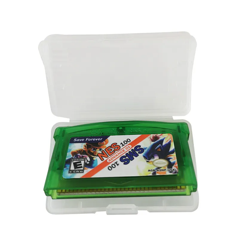 200 IN 1 MultiCart 32 Bit Video Game Cartridge For Gameboy Advance GBM/GBA/SP/NDS/NDSL