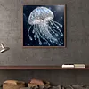 Diamond Painting -DIY Round Drill Jellyfish(40x40cm)