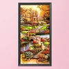 (Big Size)Scenery - 11CT Stamped Cross Stitch - 40*85cm