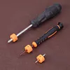 3pcs Mini Plastic Screwdriver Magnetization Ring Pick-Up Tool Magnetizer