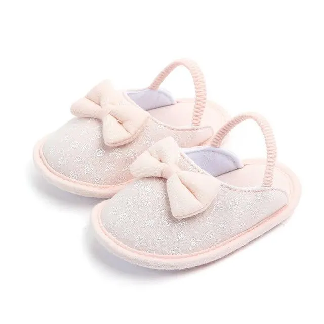 2019 Baby Shoes Slippers Newborn Infant Baby Boy Girl kid Soft Sole Cotton Slipper Shoes Cartoon Causal Cotton Soft Shoes 0-12M