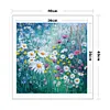 (Counted/Stamped) 11CT Cross Stitch - - Daisy 40*40cm/15.75*15.75in