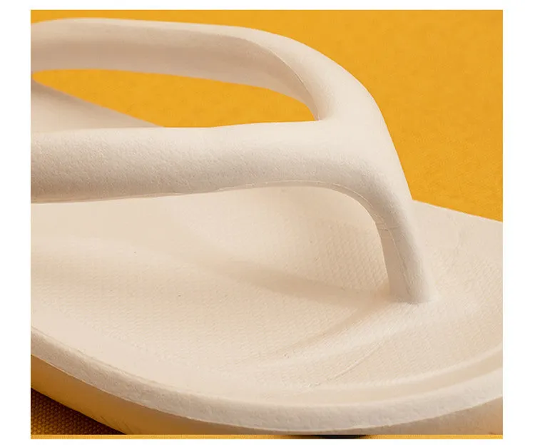 2022 Summer Slippers Man Women Casual Massage Durable Flip Flops Beach Sandals Female Wedge Shoes Striped Lady Room Slippers