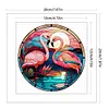 (Counted/Stamped) Flamingo - 18CT Cross Stitch 20*20cm/7.87*7.87in