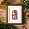 12pcs Flowers-1 5D DIY Square Drill Diamond Painting Kits for Adults Beginners Home Decor Diamonds Paintings Gem Art 5.91x7.09in