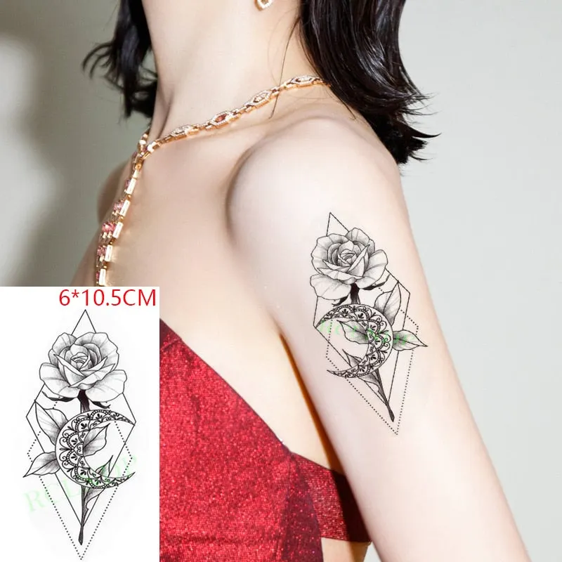 Waterproof Temporary Tattoo Sticker Wings Feather Small Element Fake Tatto Flash Tatoo Hand Arm Chest Art for Kids Men Women