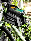 Bike Front Frame Bag Bike Storage Bag Waterproof Detachable Cycling Accessories