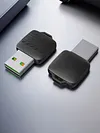 2 in 1 Wireless CarPlay Android Auto Adapter Plug & Play for Factory Wired Cars