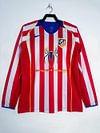 2004/2005 Retro Long sleeve Atletico Madrid Home Soccer Jersey 1:1 Thai Quality love fball