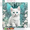 Diamond Painting-DIY Crystal Rhinestone Kitty