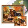 Labrador Dogs - 11CT Stamped Cross Stitch 50*40cm/19.69*15.75in