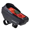 1L Bike Phone Bag Waterproof Bicycle Upper Tube Bag for Smart Phones 4.7-6.8in