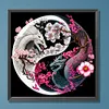 Tai Chi  Double Dragon-Paint by Numbers Acrylic Painting 40*40CM(HOT)