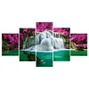 (US Local)Waterfall 5D DIY Full Drill Round Big Size Diamond Painting Kit for Home Decor 95x45cm