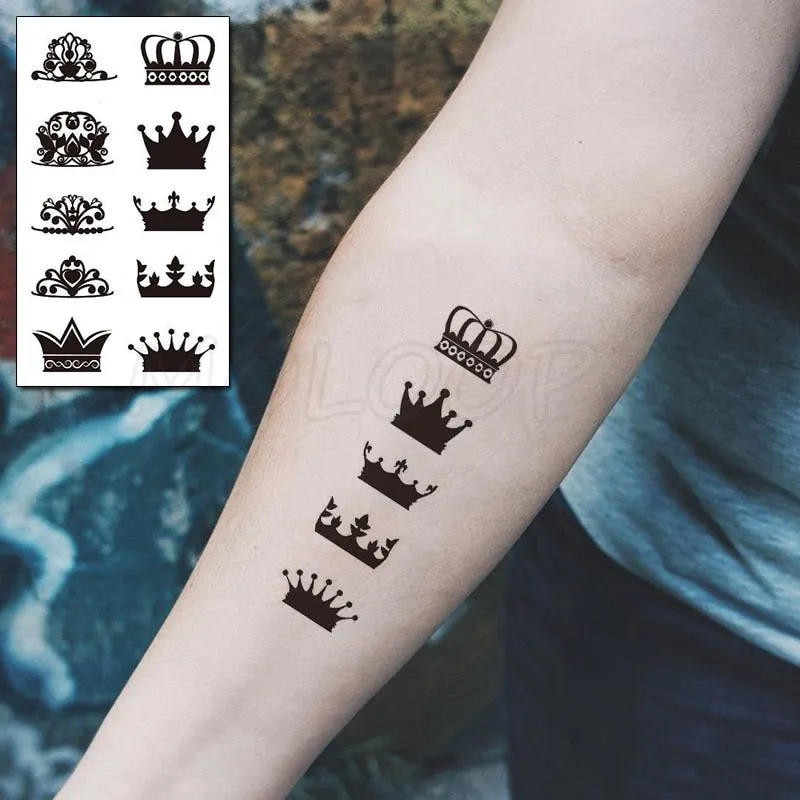 Holding Hands In Love Stickers Hand Heart Tattoo Body Art Makeup Waterproof Temporary Women and Men Fake Tatoo