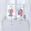 2pcs/set Crystal Sun Catcher Double-sided Diamond Painting Pendant Rainbow Chaser Hanging Kits