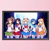 >SALE<11CT Stamped Cross Stitch Kits DIY Cartoon Printed Needlework Craft (B)