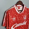 Retro 1989/1991 Liverpool Football Shirt Home 1:1 Thai Quality love fball