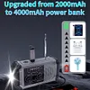 Hand Crank Emergency Radio AM/FM Weather Radio Solar Radio for Outdoor Camping