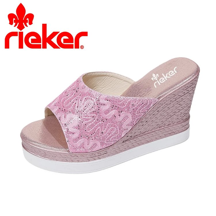Női szand&aacute;l vastag talppal RIEKER&reg;