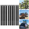 10 Pieces Bike Rack Straps Reusable Adjustable Bicycle Wheel Stabilizer Straps