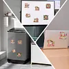(US Local)6Pcs Acrylic  Owls Diamond Painting Fridge Magnet for Fridge Whiteboard
