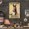 I'm retired - Vintage Metal Signs - 20*30cm/30*40cm - Western