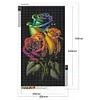 >SALE<5D DIY Full Round Drill Diamond Painting Rose Kit Home Decoration Art Craft