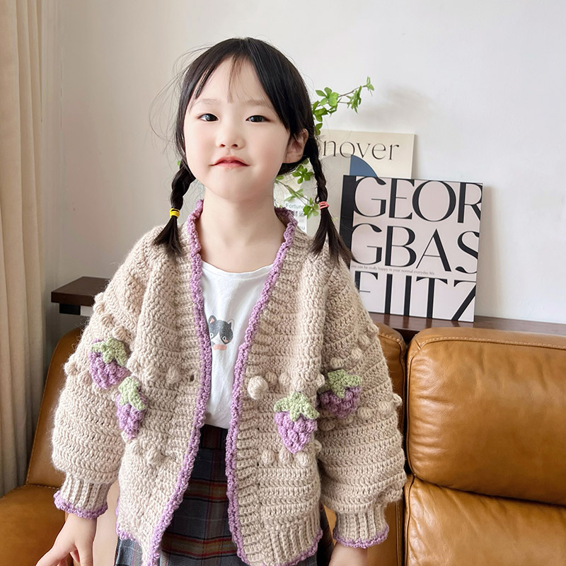 Handcraft Cardigan DIY Knitting Kit &ndash; Crochet Wool Yarn Pack